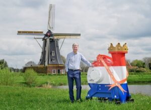 passie voor techniek Gerard Scholten jubileumpomp