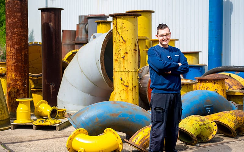Kevin Stoverink, allround monteur afdeling Proefstand bij Pentair