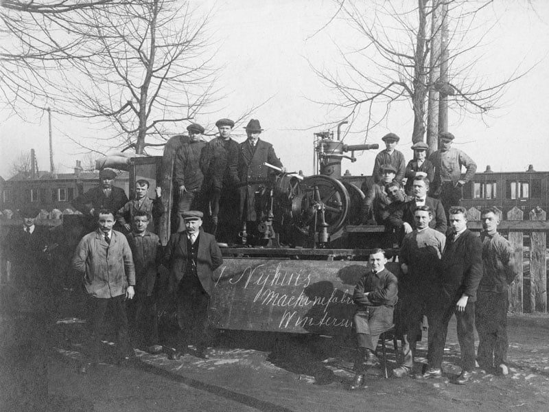 Pentair jubileum foto archief 1912 beginjaren